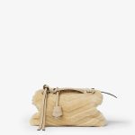 FENDI By The Way Selleria Medium Beige sculpted shearling bag with 192 hand-sewn topstitches - Image 5